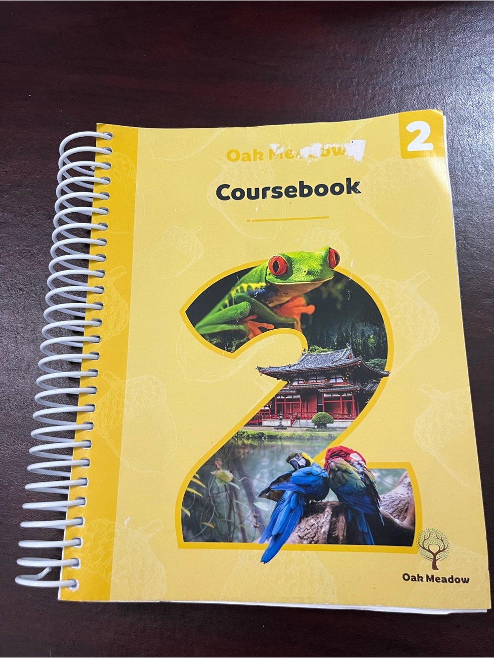 Oak Meadow Grade 2 Course book and Tuck Me In Tales Companion Spiral Book